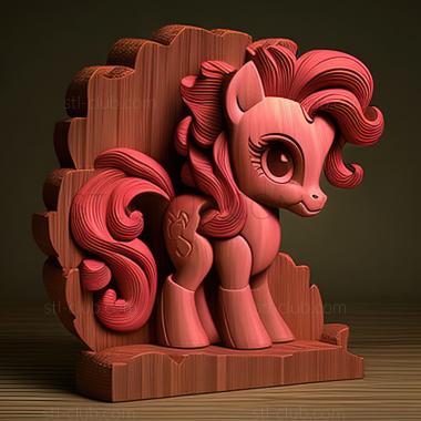 3D model st Pinkie Pie from My Little Pony Friendship is a miracle (STL)